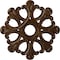 Ekena Millwork Angel Ceiling Medallion (Fits Canopies up to 4 3/8"), 20 7/8"OD x 3 5/8"ID x 1"P, Root Beer Crackle CM20ANRBC - alternate 1